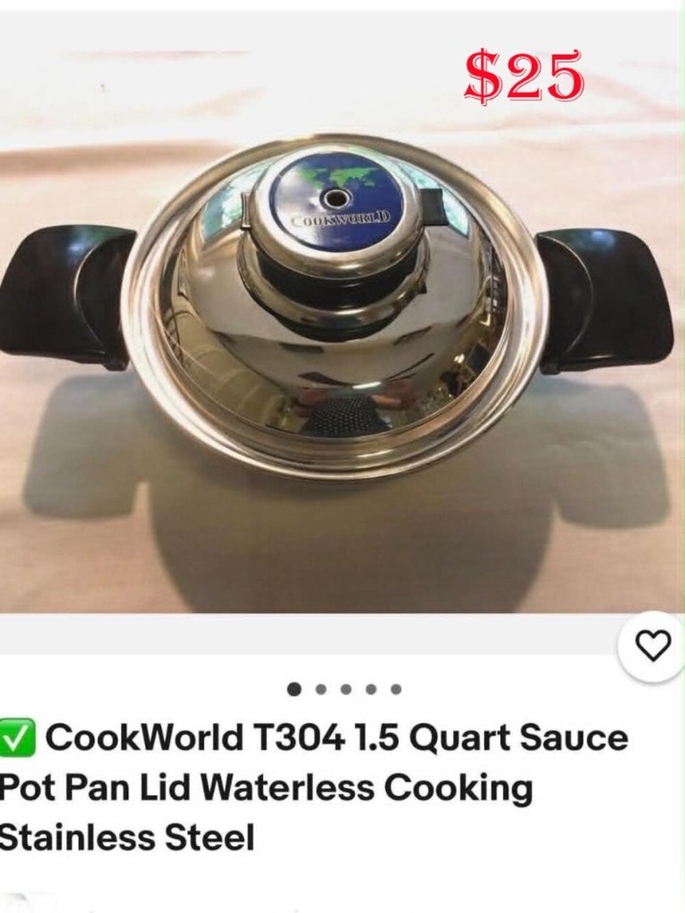 Stainless Steel Saucepot